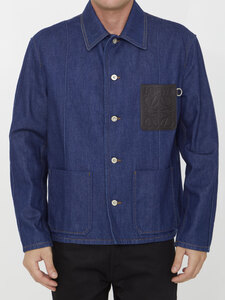 로에베 Workwear jacket in denim H526Y13X20
