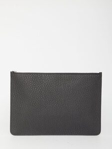 MAISON MARGIELA Black leather pouch SA2TT0002