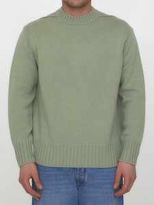 랑방 Green cashmere sweater RM-PO0004-K400-P23