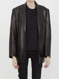 알렉산더왕 Black leather jacket 1WC3232483