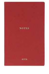 프라다 Red leather Asia notebook / 2KOASI053 F068Z