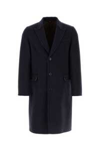 펜디 Navy blue wool blend coat / FF0770APOL F1M2R