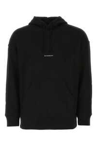지방시 Black cotton sweatshirt / BMJ0HC3Y9Z 001