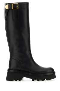 끌로에 Black leather Owena boots / CHC23W926EX 001