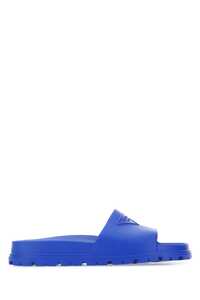 프라다 Blue rubber slippers / 2X30853LKV F0013
