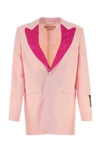 마르니 Light pink wool / GIMA0229QUTW839 00C26