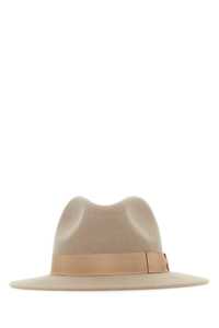 BORSALINO Cappuccino velour hat / 170016 0061