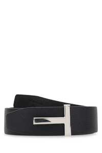 톰포드 Black leather belt  / TB178LCL236S 3LN01
