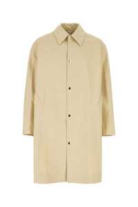 아미 Beige cotton overcoat / HCO004CO0010 709
