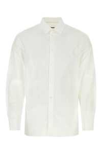 질산더 White poplin shirt / J24DL0004J45001 100