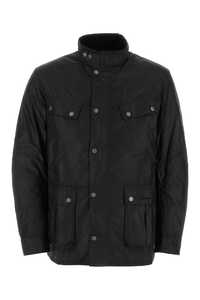 바버 Black cotton jacket  / MWX2140MWX BK11