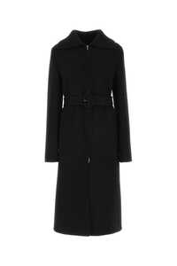 질산더 Black wool blend coat / J52AA0001J40028 001