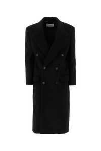 생로랑 Black wool coat / 753769Y060R 1005