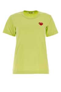 COMME DES GARCONS PLAY Acid green / P1T271 GREEN