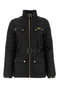 바버 Black nylon jacket  / LQU0882LQU BK11