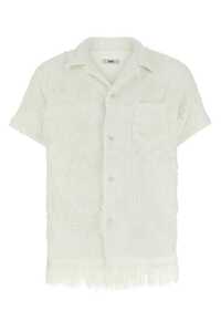 BODE White terry fabric shirt  / MRSH000158 WTMLT