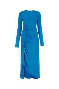 지방시 Turquoise crepe long dress / BW21N530XH 466