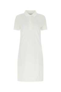 LACOSTE White stretch piquet polo dress / EF5473 1