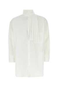 YOHJI YAMAMOTO White cotton shirt / HZB15012 WHITE