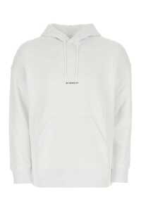 지방시 White cotton sweatshirt / BMJ0HC3Y9Z 100