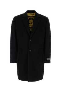베르사체 Black wool coat / 10106061A07656 1B000