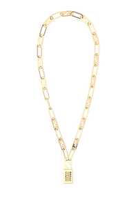 펜디 Gold metal O Lock necklace / 8AH3106GX F161W