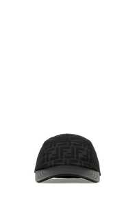 펜디 Black fabric baseball cap / FXQ882APVC F0ABB
