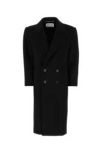 생로랑 Black cashmere coat  / 720117Y143V 1000