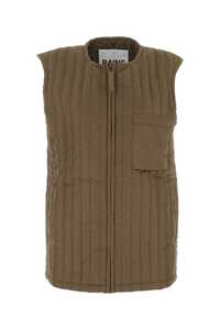 RAINS Brown polyester jacket  / 18320 WOO