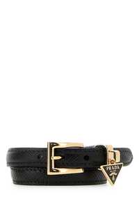 프라다 Black leather bracelet  / 1IB478053 F0002