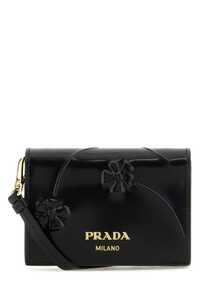프라다 Black leather wallet / 1MR0242CN3 F0002