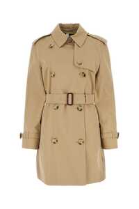버버리 Beige gabardine trench coat / 8072681 A1366