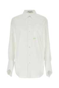 JW ANDERSON White poplin shirt / SH0261PG1090 001