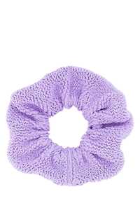 HUNZA G Lilac fabric scrunchie / SCRUNCHIET LILAC