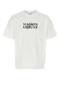 MAISON KITSUNE White cotton / LM00115KJ0119 P100