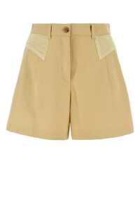 겐조 Cream cotton bermuda shorts / FD62SH0719GC 12