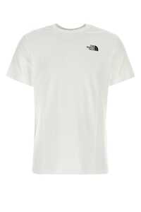 더노스페이스 White cotton t-shirt / NF0A2TX2 FN4