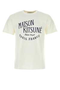 MAISON KITSUNE Ivory cotton / AM00100KJ0008 P702