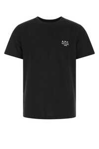 아페쎄 Black cotton t-shirt / COEZCH26840 LZZ