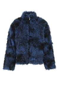 MCQ Two-tone eco fur coat / 703109RTB02 4000