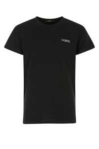 14 BROS Black cotton t-shirt  / 12679A3062B16 900