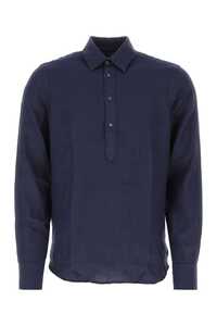 ASPESI Blue linen shirt / CE66C195 85096