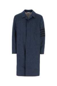 톰브라운 Blue wool coat / MOU595A05385 424