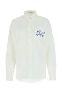 JW ANDERSON White poplin shirt / SH0209PG0587 001