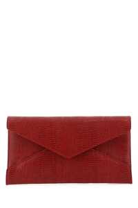 생로랑 Red leather Paloma pouch / 698224AAAL4 6449