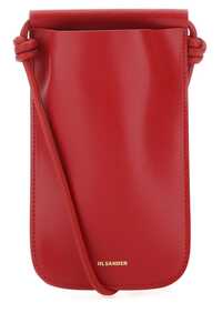 질산더 Red leather phone case / J07VL0003P4841 628