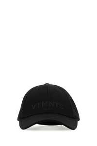 VTMNTS Black cotton baseball / VL18CA100B BLKBLK