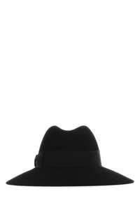 BORSALINO Black felt hat  / 270362 0421
