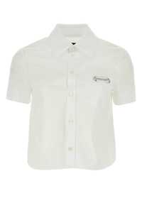 DSQUARED White poplin shirt / S75DL0856S36275 100