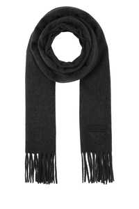 프라다 Charcoal cashmere scarf  / 1FS0051YMF F0480